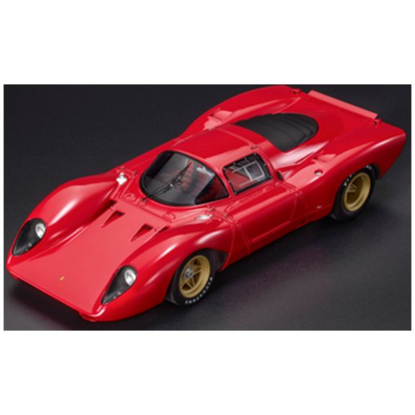 Ferrari 312P Coupe 1969 'Red Edition' Leather Seat/Metal Parts