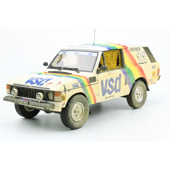Range Rover Paris-Dakar Winner 1981 Dirty Rene Metge - Bernard Giroux 500 pce Ltd Ed