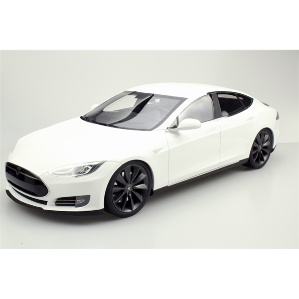 Tesla Model S 2012  white