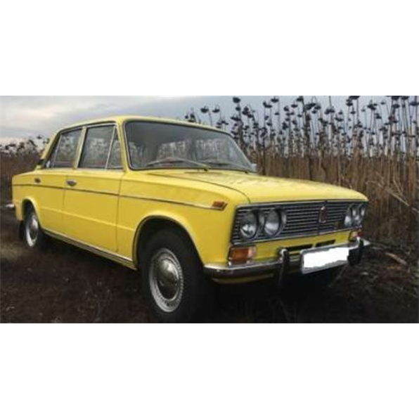Lada 2103 Bright Yellow (ral1016) with Black Interior
