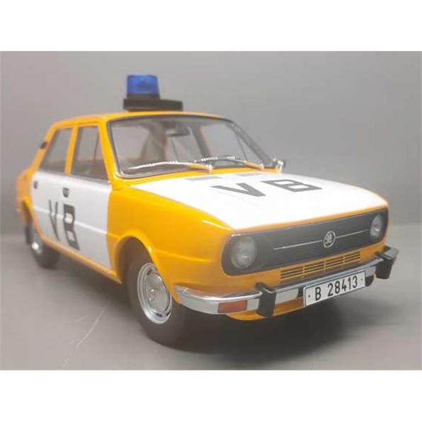 Skoda 105L Police VB Orange/White 1976