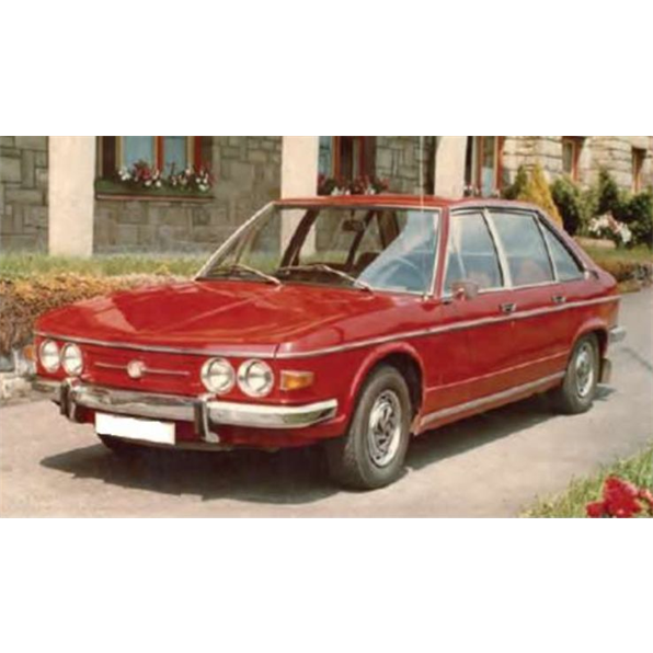 Tatra 613 Dark Red 1979