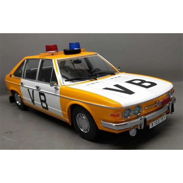 Tatra 613 Czech Police Orange/White 1979