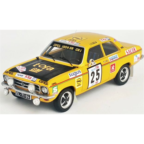 Opel Ascona 7th Tap Rally 1973 'MeQuepe' Mira Amaral