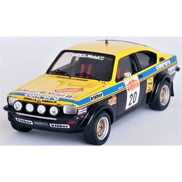 Opel Kadett GT/E 6th Sanremo Rally 1977 Federico Ormezzano/Renato Meiohas