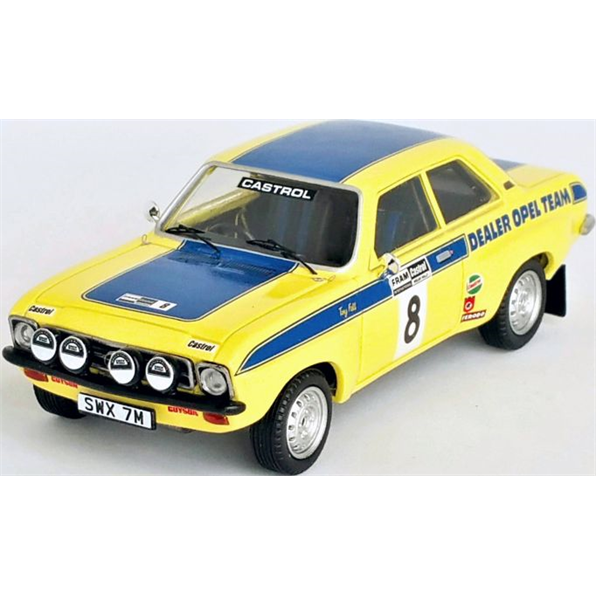 Opel Ascona 4th Welsh Rally 1974 Tony Fall/Mike Broad