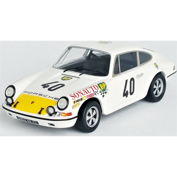 Porsche 911 T #40 2nd GT 24H Le Mans 1969 Guy Chasseuil/Claude Ballot-Lena
