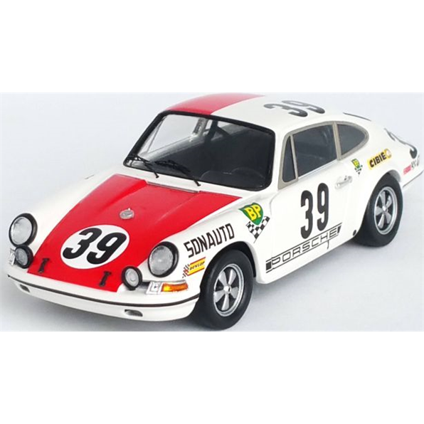 Porsche 911 1st 24h Spa-Francorchamps 1969 Guy Chasseuil/Claude Ballot-Lena