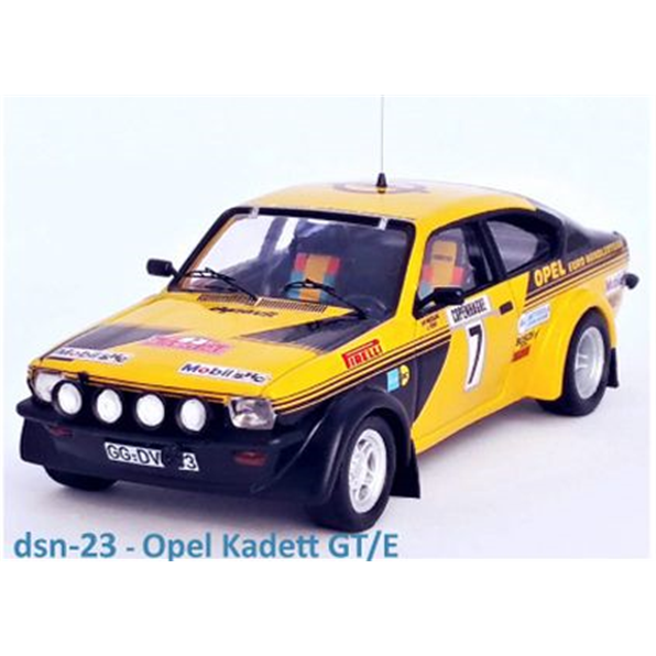 Opel Kadett GT/E Monte Carlo Rally 1977 Jean-Pierre Nicolas/Jean Todt