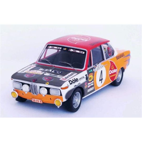 BMW 2002 ti 1st Ypres Rally 1973 'Pedro' /'Jimmy'