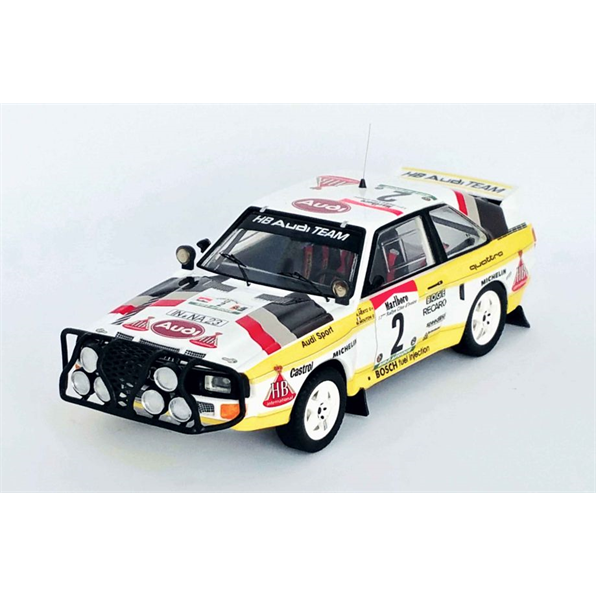 Audi Sport Quattro Bandama Rally 1985 Michele Mouton/Arne Hertz