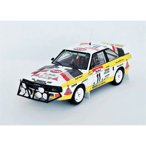 Audi Sport Quattro Bandama Rally 1985 Franz Braun/Arwed Fischer