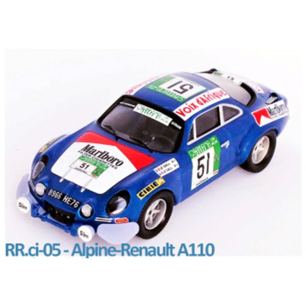 Alpine Renault A110 Bandama Rally 1977 Michel Le Gall/Yves Le Gall