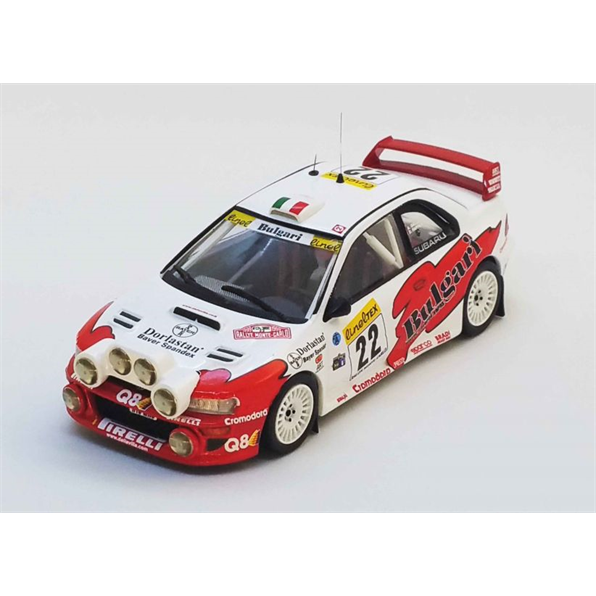 Subaru WRC Monte Carlo 1999 Andrea Dallavilla/Danilo Fappani