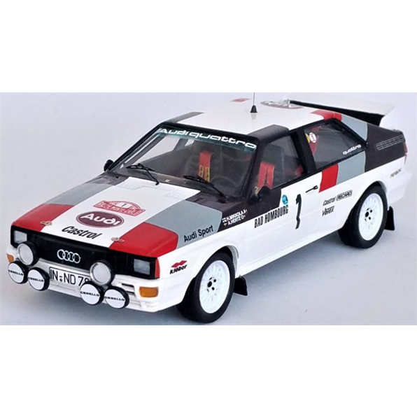 Audi Quattro 2nd Monte Carlo Rally 1982 Hannu Mikkola/Arne Hertz