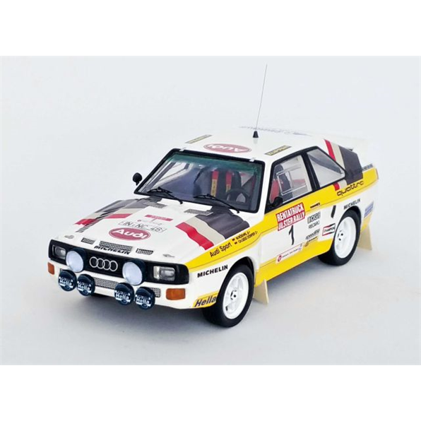 Audi Sport Quattro 1st Ulster Rally 1984 Walter Rohrl/Christian Geistdorfer