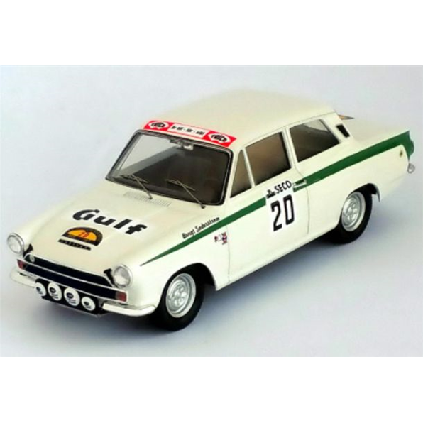 Ford Lotus Cortina 1st Sweden Rally 1967 Bengt Soderstrom Gunnar Palm