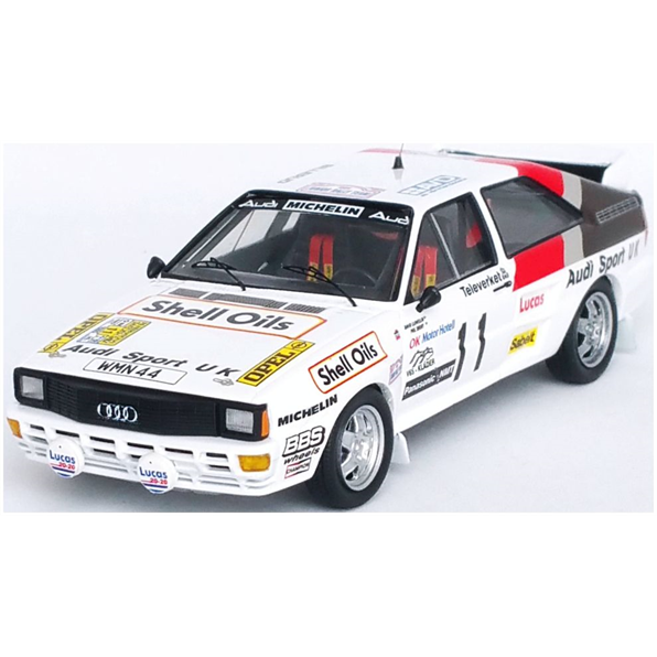 Audi Quattro Swedish Rally 1985 David Llewellin/Phil Short