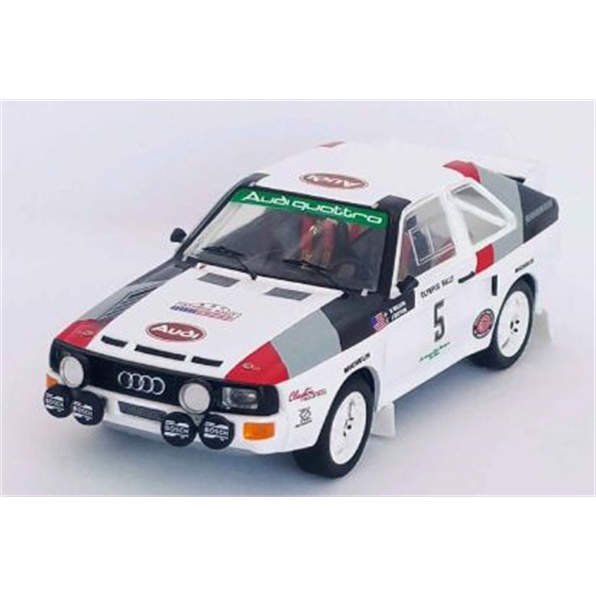 Audi Sport Quattro 3rd Olympus Rally 1986 John Buffum/Neil Wilson