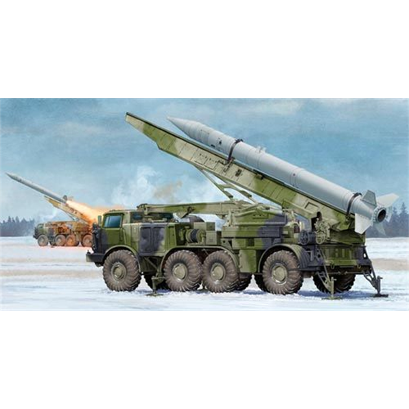 Russian 9P113 TEL w/9M21 Rocket of 9K52 Lu Luna-M Short-range Artillery Rocket System