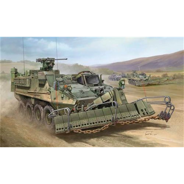 M1132 Stryker ESV w/Surface Mine Plough