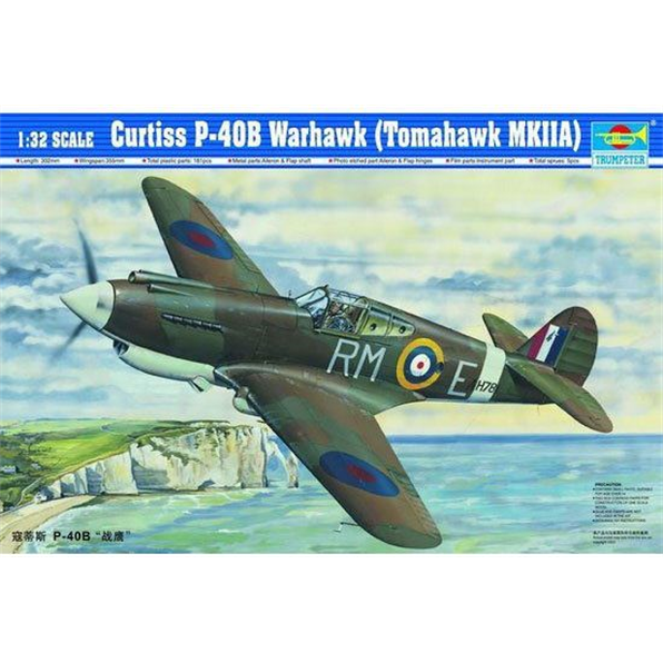 P-40B Curtiss Warhawk (Tomahawk Mk IIA)