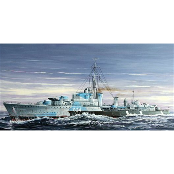 HMCS Huron (G24) Tribal Class Destroyer 1944