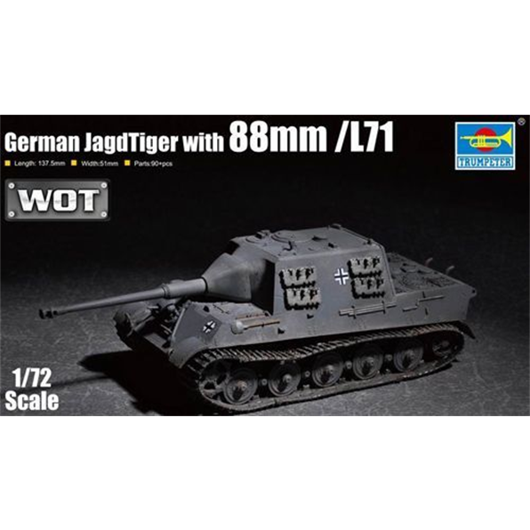German Jagdtiger w/ 88mm KwK L/71