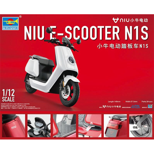 NIU E-Scooter N1S (pre-painted)