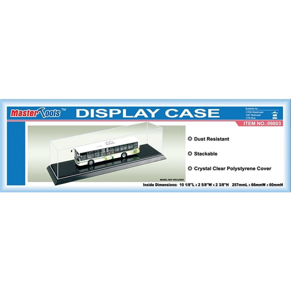 Display Case 257 x 66 x 60mm