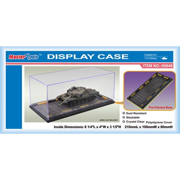 Display Case 210 x 100 x 80mm