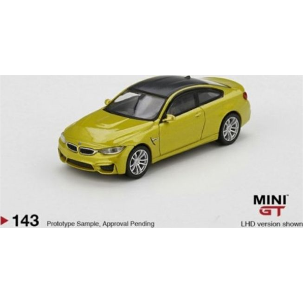 BMW M4 (F82) Austin Yellow Metallic (LHD)