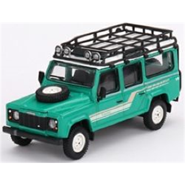 Land Rover Defender 110 1985 County Station Wagon Trident Green (LHD)
