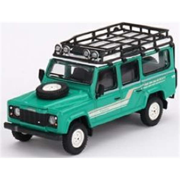 Land Rover Defender 110 1985 County Station Wagon Trident Green (RHD)