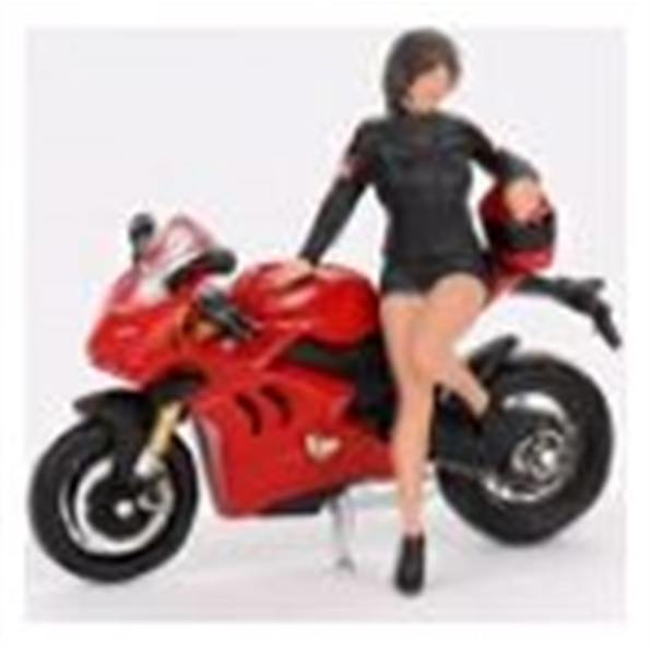 Ducati Panigale V4 S w/Ducati Girl