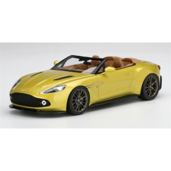 Aston Martin Vanquish Zagato Volante Cosmopolitan Yellow
