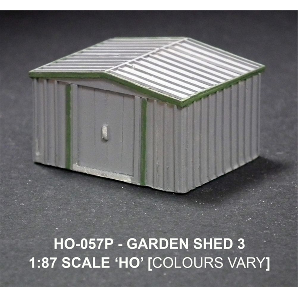 Garden Shed 3 (Painted)