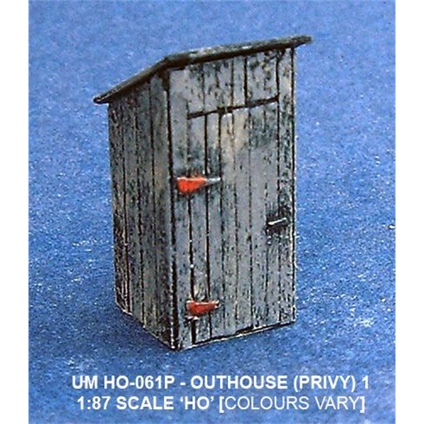 OutHouse 1 (Privy)  (Painted)