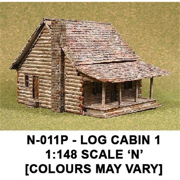Log Cabin 1 (Painted)