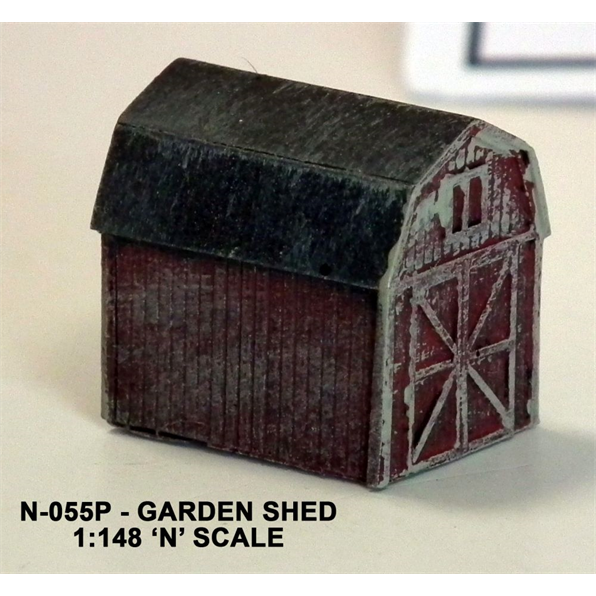 Garden Shed 1 (Painted)