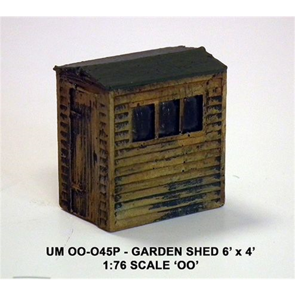 Shed 6 x 4 (Painted)