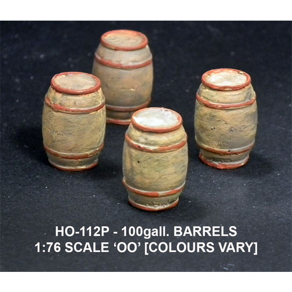 100 gal Barrels (Painted)
