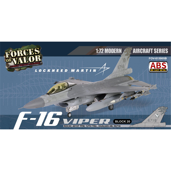 Lockheed Martin F16A Block 20 ROCAF 401st TFW 12th TRG HUALIAN AB #6718