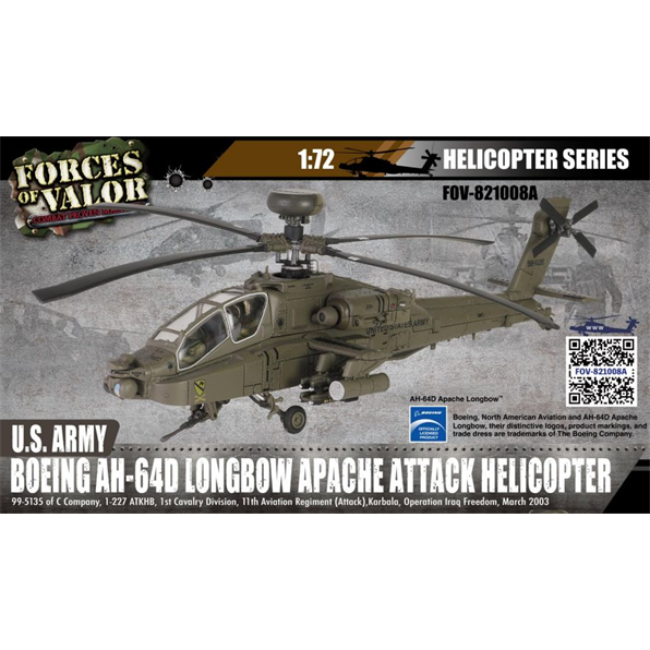 Boeing AH-64D Longbow Apache Attack Heli Operation Iraqi Freedom 2003
