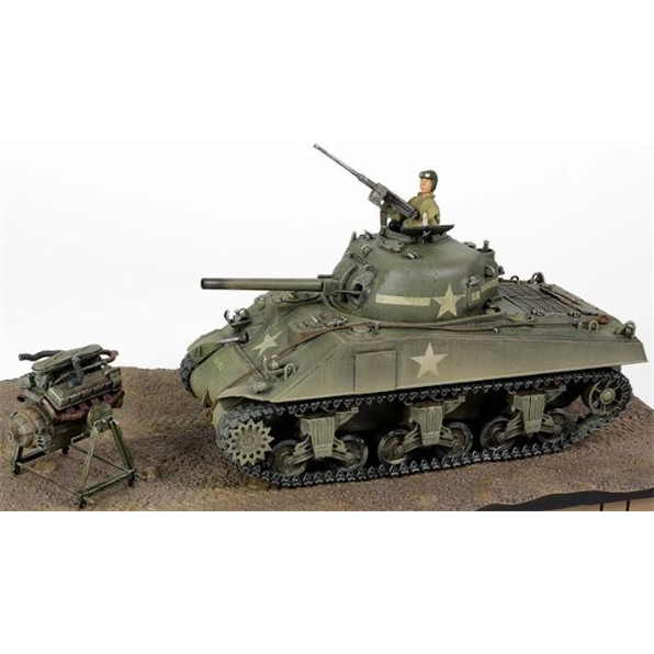 U.S. Medium Tank Sherman M4A3 (75) VVSS Suspension + 57 Glacis Direct Vision