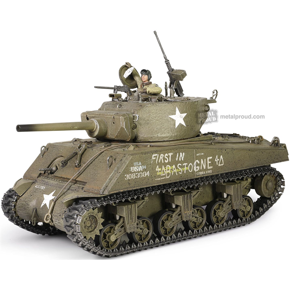 Sherman M4A3E2 (75) U.S. Medium Tank Jumbo Cobra King' 1st in Bastogne G.Smith 1944