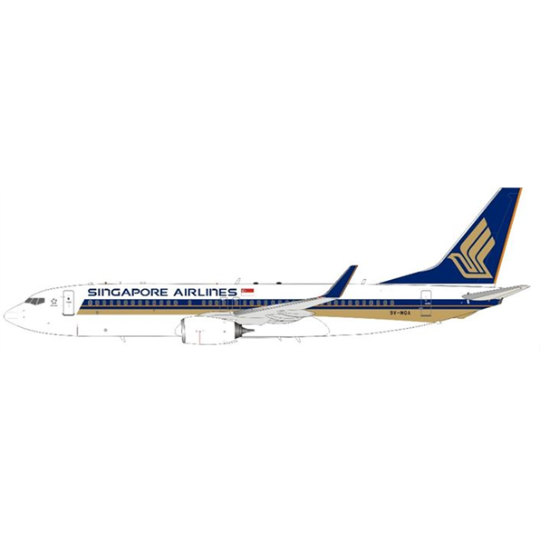 Boeing 737-800 Singapore Airlines 9V-MGA with Stand
