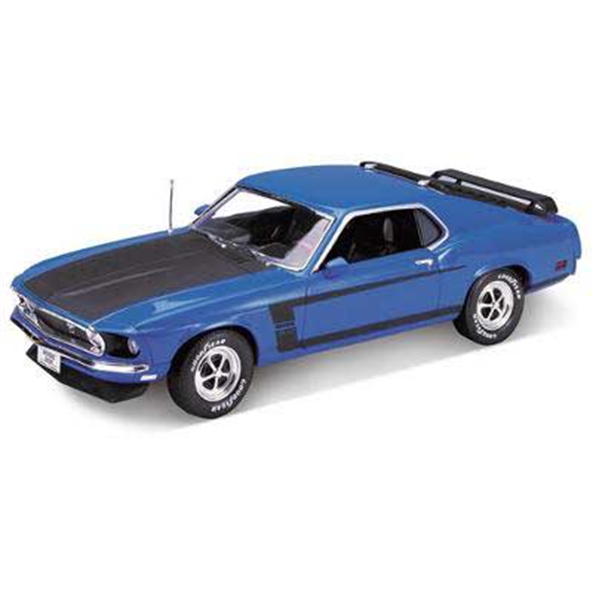 Ford Mustang Boss 302 1969 - Blue (1:18)