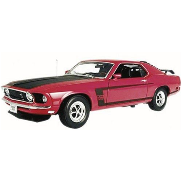 Ford Mustang Boss 302 1969 - Red/Black