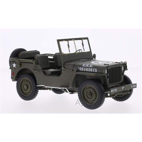 Jeep Willys green U.S. Army (Open)